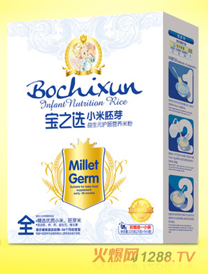 宝之选益生元护肠小米胚芽米粉