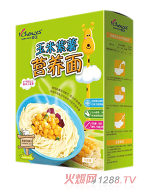 臣生玉米紫薯营养面