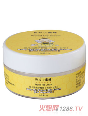 貝拉小蜜蜂嬰兒燕麥護臀霜（燕麥+甘草）
