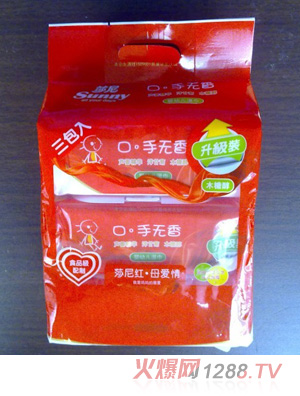 莎尼80片枕式三聯(lián)包濕巾