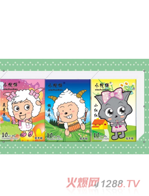小伙伴喜洋洋面巾纸