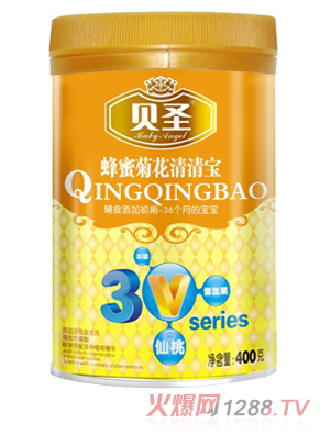 贝圣蜂蜜菊花清清宝400g