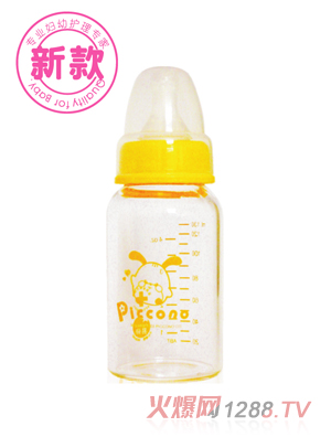 比卡諾晶鉆厚玻璃奶瓶120ml