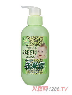 利嬰寶貝綠豆洗發(fā)露268ml