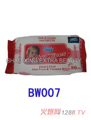 婴儿湿巾80片bw007