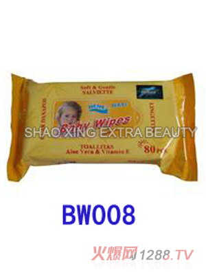 婴儿湿巾80片bw008