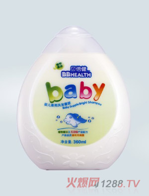 贝倍健婴儿柔亮洗发香波360ml
