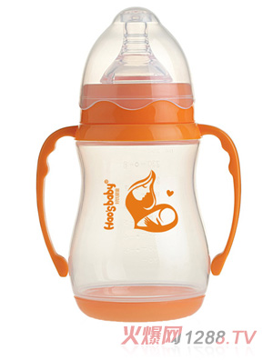 好氏婴童宽口感温PP奶瓶250ML