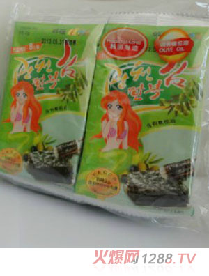 韩福橄榄油宝宝海苔