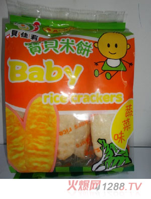 佳莉宝宝米饼蔬菜味