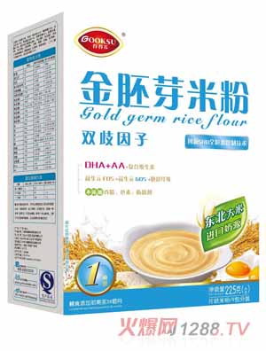 谷谷蘇雙岐因子金胚芽米粉1段