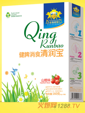 金盾爱婴健脾消食山楂味清润宝