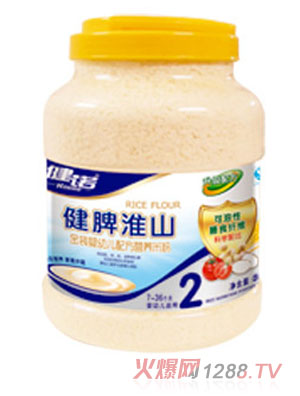 健诺健脾淮山营养米粉2段