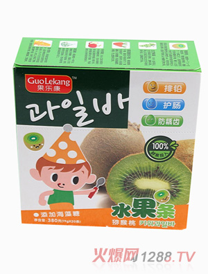 果樂(lè )康彌猴桃水果條