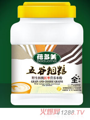 蓓多美野生核桃核桃營(yíng)養米粉