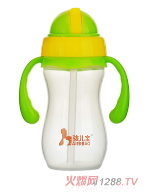 孩儿宝把手PP吸管杯270ml