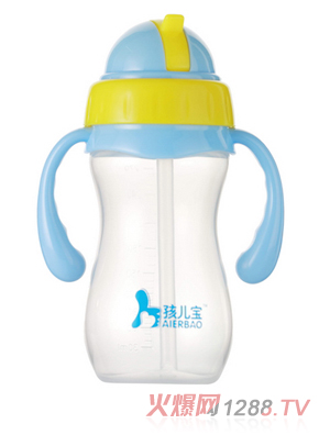 孩儿宝把手PP吸管杯270ml
