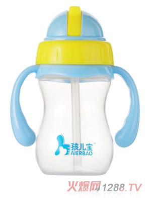 孩儿宝把手PP吸管杯210ml