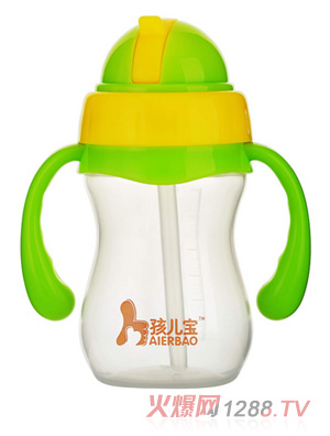 孩儿宝把手PP吸管杯210ml
