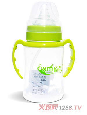 欣苗8安宽口PP奶瓶240ml