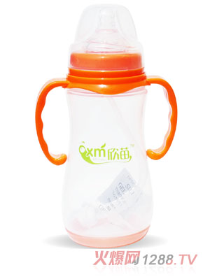 欣苗12安宽口感温PP奶瓶350ml