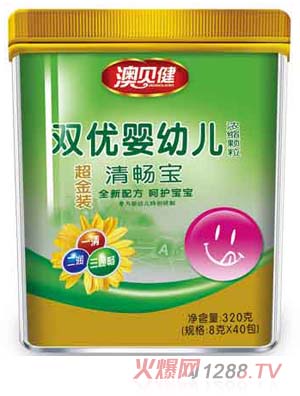 澳贝健双优婴幼儿清畅宝