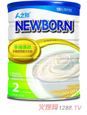 人之初多维果蔬婴儿米粉2段