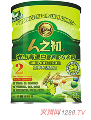 人之初淮山高蛋白嬰幼米粉聽(tīng)裝