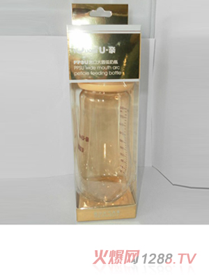 U亲PPSU自动婴儿奶瓶310ml