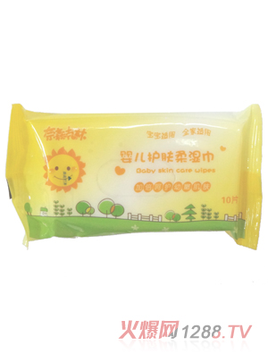 奈森克林嬰兒護膚型濕巾10（抽）