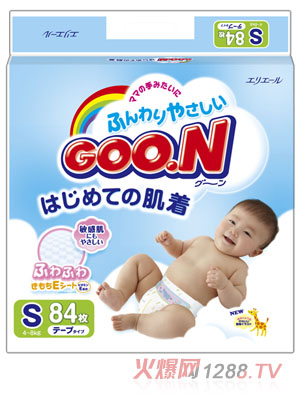 大王婴儿纸尿裤S-84