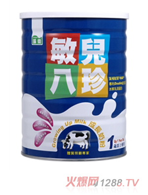 敏兒八珍成長(zhǎng)奶粉