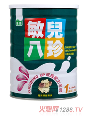 敏兒八珍成長配方羊奶粉