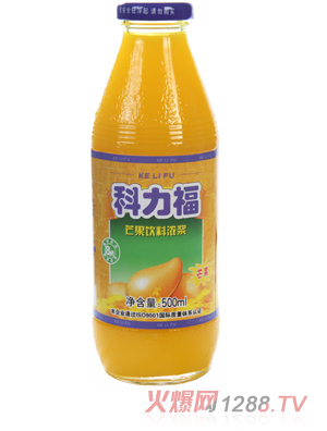 科力福芒果饮料浓浆秋梨膏