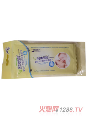 蓝天宝贝湿巾10片装