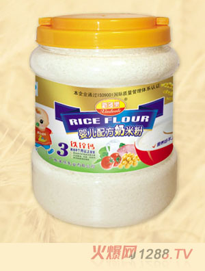 新多乐铁锌钙婴儿配方奶米粉3段