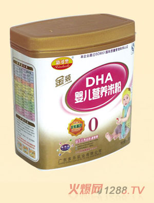 新多乐DHA婴儿营养米粉0段