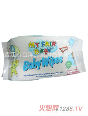 婴儿护肤清洁湿巾80片