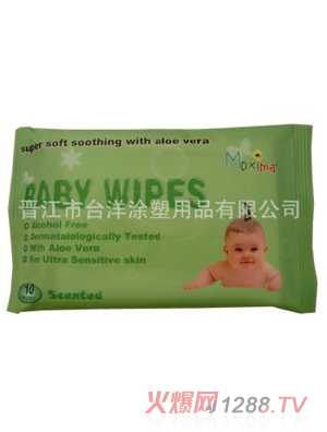 婴儿口手柔湿巾