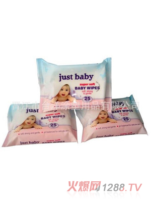 宝宝湿巾25片