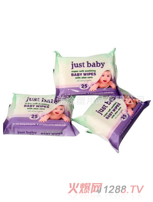 桶装婴儿湿巾25片