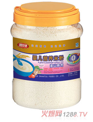 澳贝健淮山薏米婴儿营养米粉