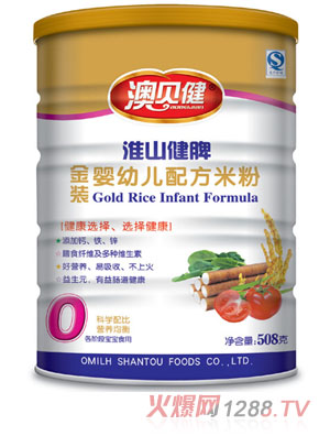 澳贝健淮山健脾配方米粉