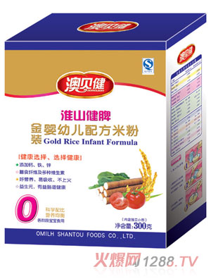 澳贝健淮山健脾配方米粉