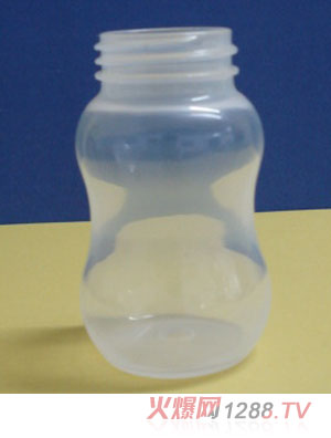婴儿宽口弧形PP奶瓶瓶身