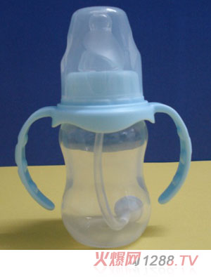 婴儿标口双柄PP奶瓶
