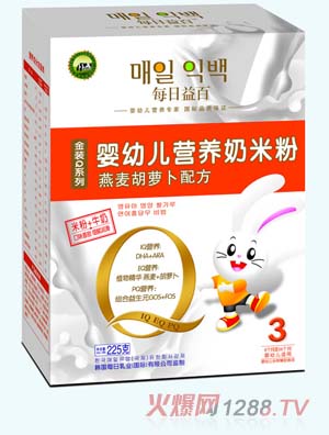 每日益百米粉燕麦胡萝卜配方
