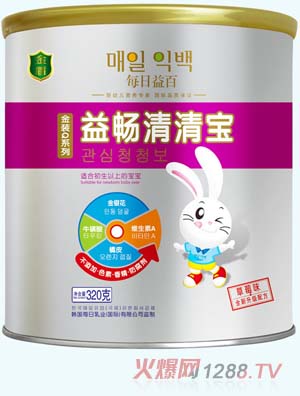 每日益百清清宝草莓味