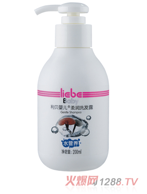 利貝嬰兒柔潤洗發(fā)露200ml