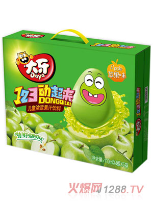 大牙青蘋(píng)果汁飲料